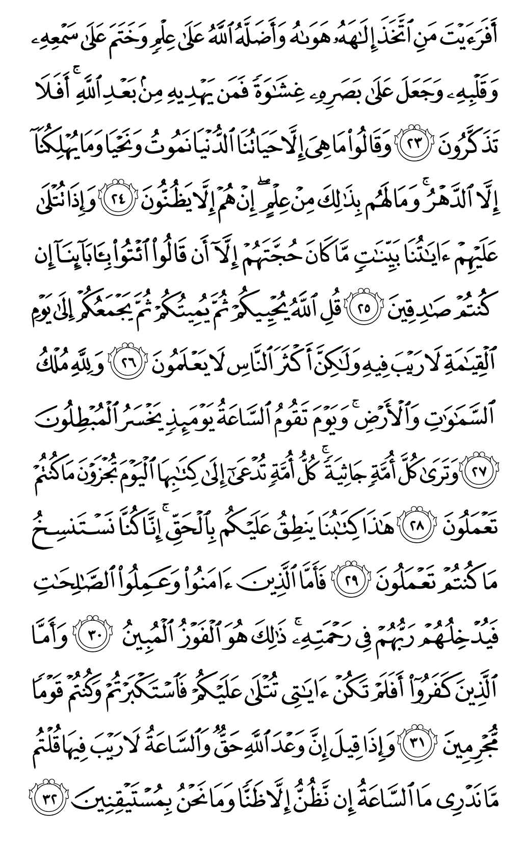 Quran Page 501